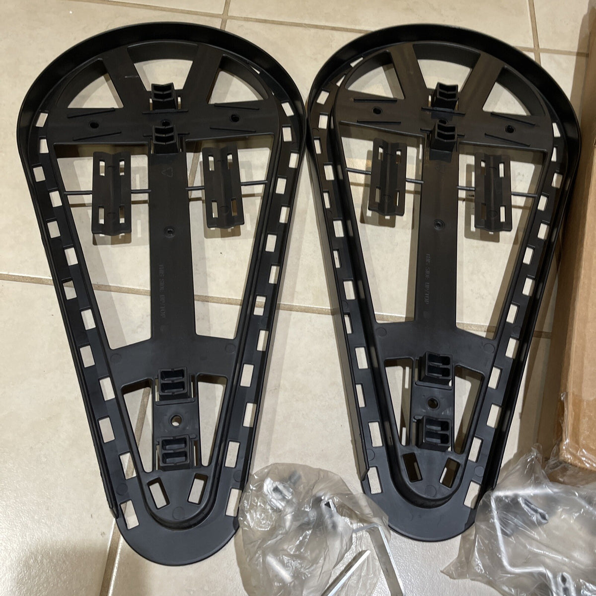 10-Inch Fiber Slack Shoe Storage Unit with Mounting Hardware