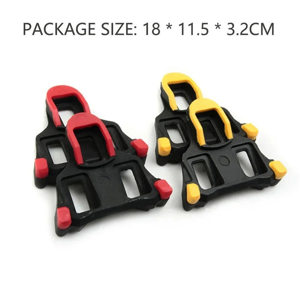 SPD SL Road Bike Cleats Self-Locking Pedal Plates for Shimano Cycling Shoes