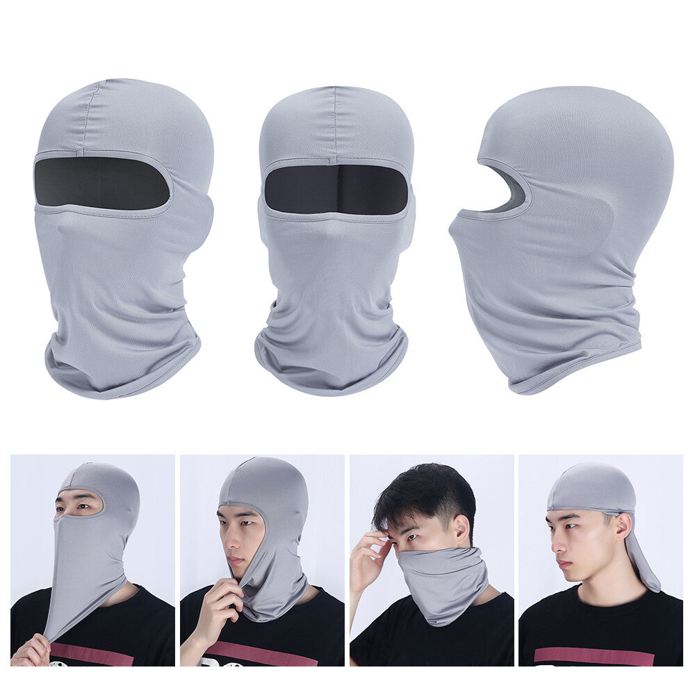 Breathable Full Face Mask 3 Pack UV Sun Protection Balaclava for Outdoor Sports