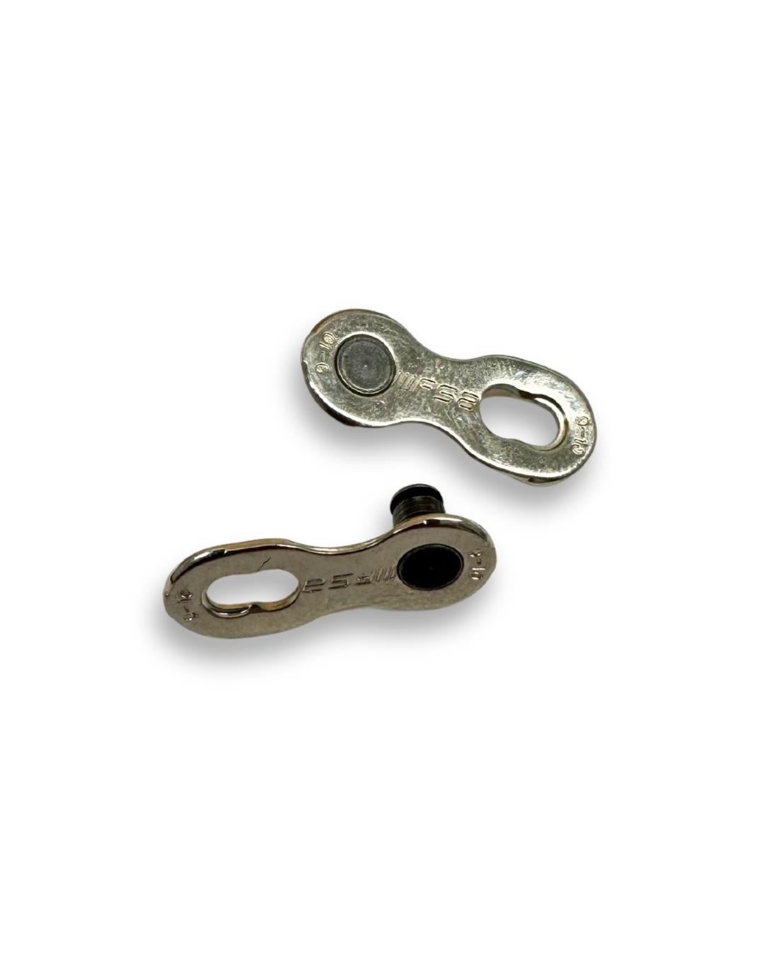 10-Speed Bike Chain 116 Links Nickel Plated for Shimano SRAM Campagnolo