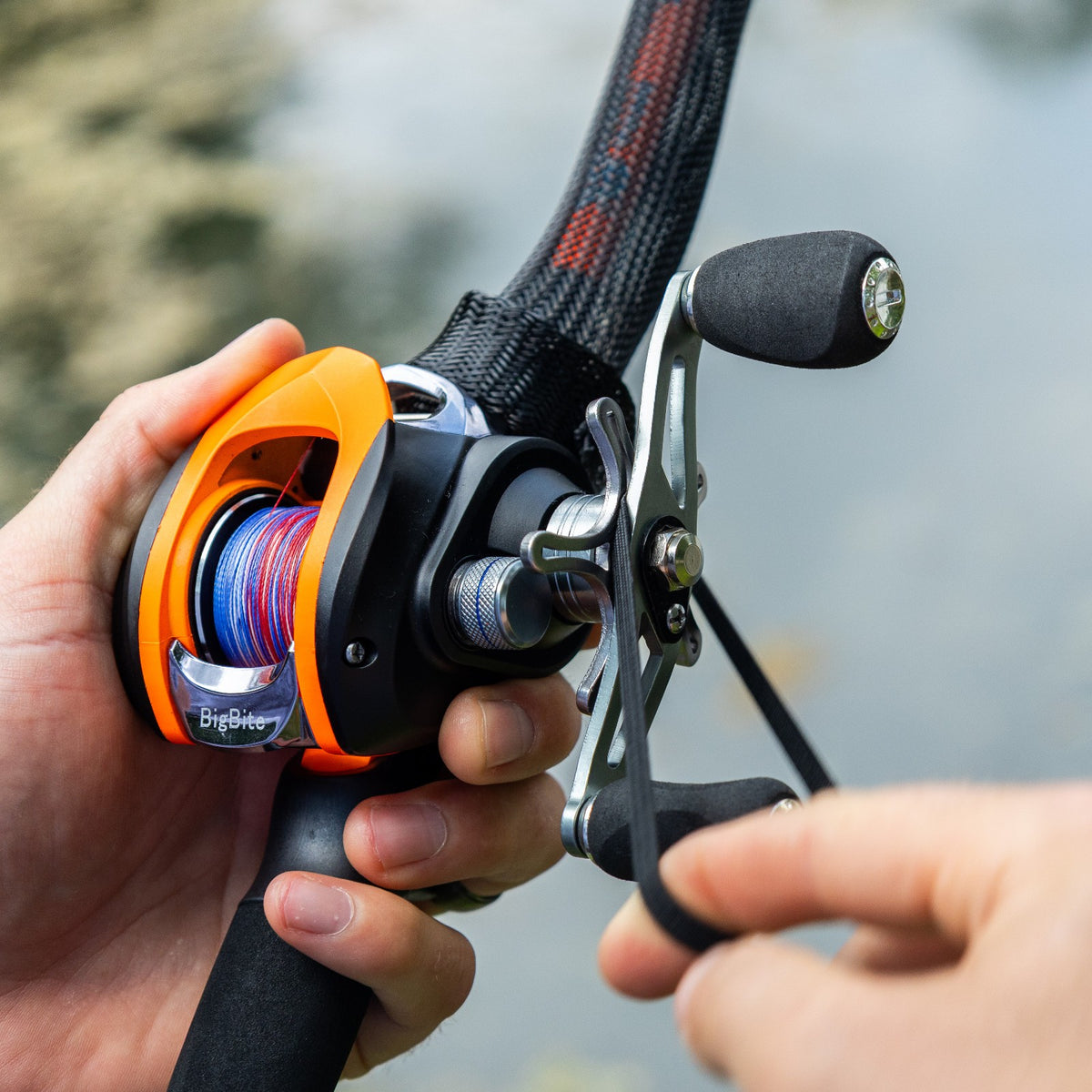 Fishing Rod Cover Sleeve 2-Pack - UV-Resistant Rod Protector for Spinning & Casting