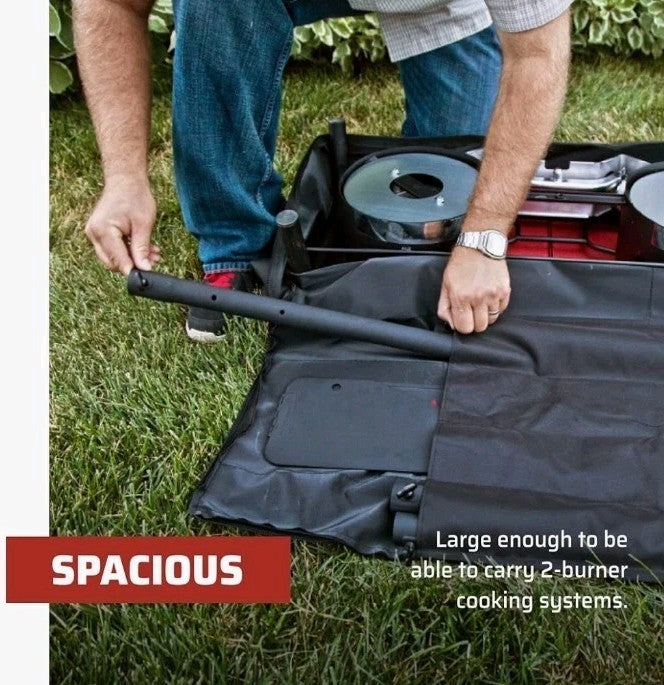 Camp Chef Two Burner Camping Stove Carry Bag - Heavy-Duty Weather-Resistant Storage