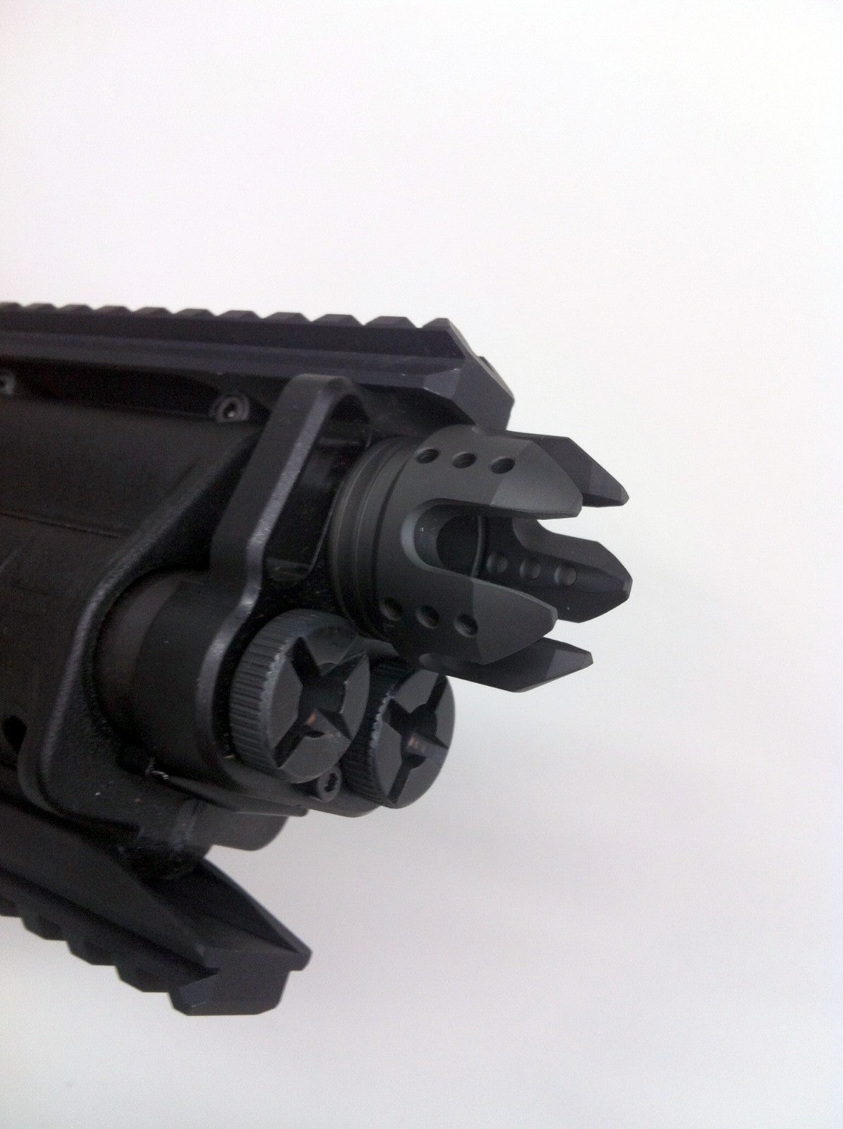 Steel Breacher for Kel-Tec KSG Shotgun - Short Crusher Design Black