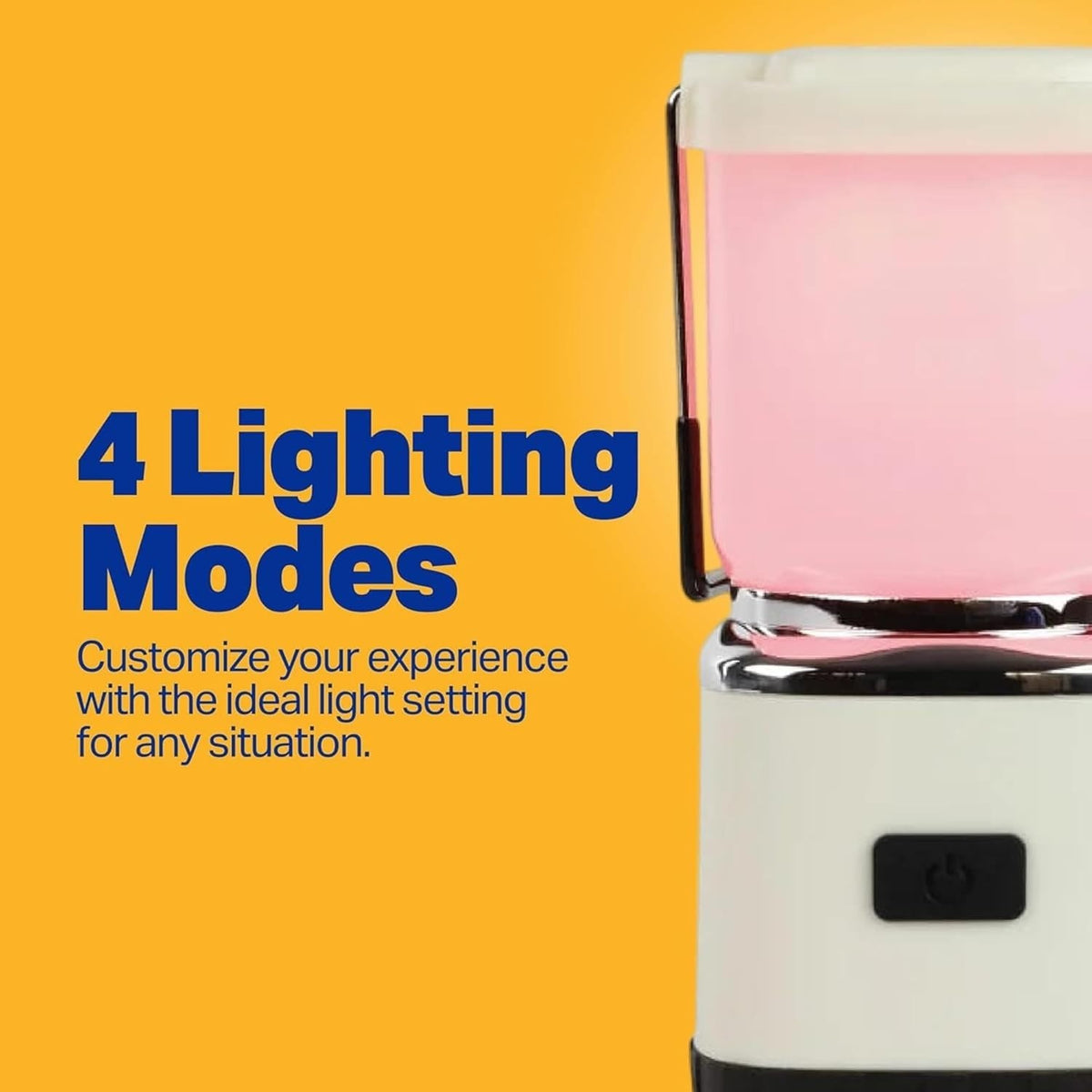 Portable USB-C Rechargeable Camping Lantern for Hiking and Outdoor Use