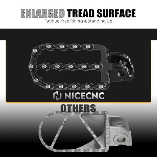 Motorcycle Foot Pegs for KTM 690 Enduro, Adventure & SMC Bikes - Aluminum Pedal Steps