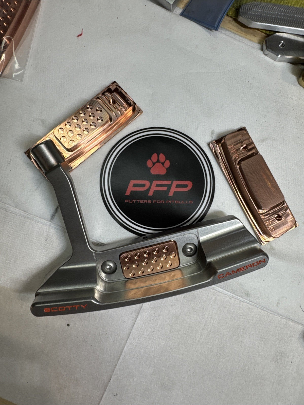 Insert Only for Scotty Cameron Detour Newport 2 Putter - Metal Options & Custom Fit