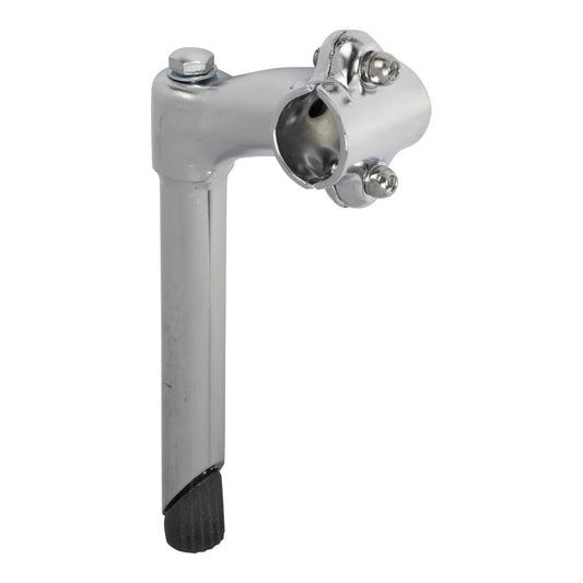 Bicycle Stem Lowrider Steel 21.1mm & 22.2mm with 2 Bolts Chrome