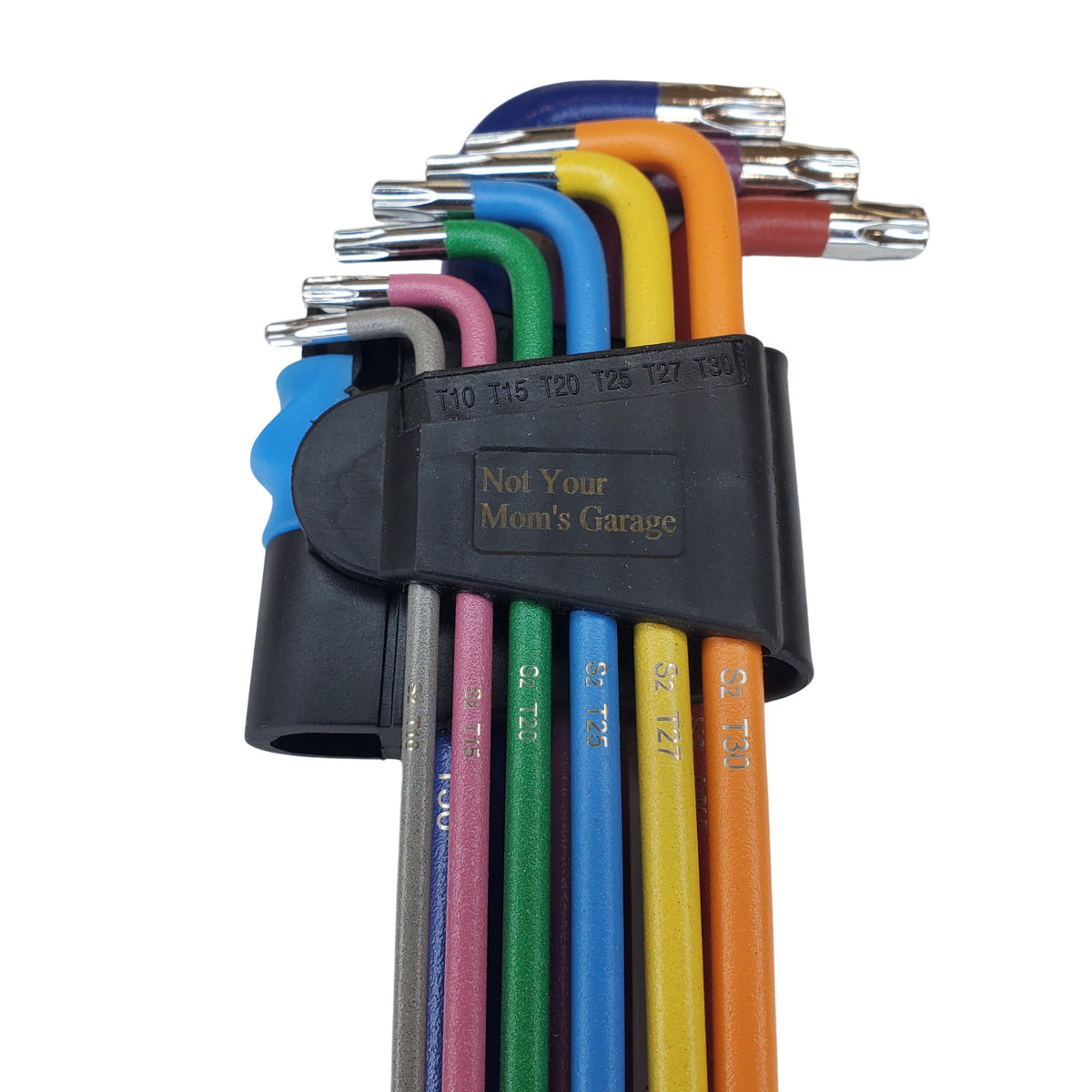 Colorful Rainbow Bicycle Multi-Tool Set with Torx and Allen Keys - Durable Cycling Wrench