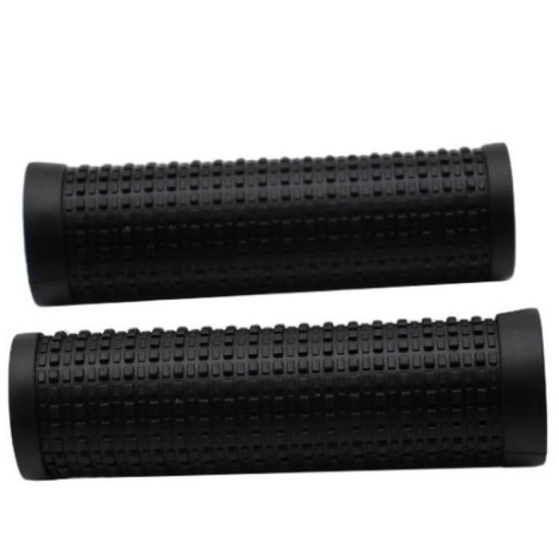 2PCS Bike Handlebar Grips Non-Slip Rubber 22mm Diameter 100mm Length