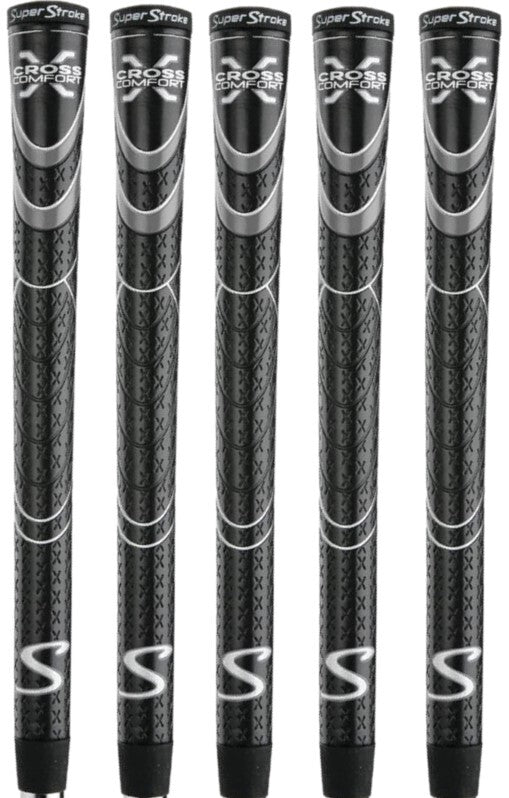 Golf Grip Set - Super Stroke Cross Comfort Undersize, Standard, Midsize & Jumbo