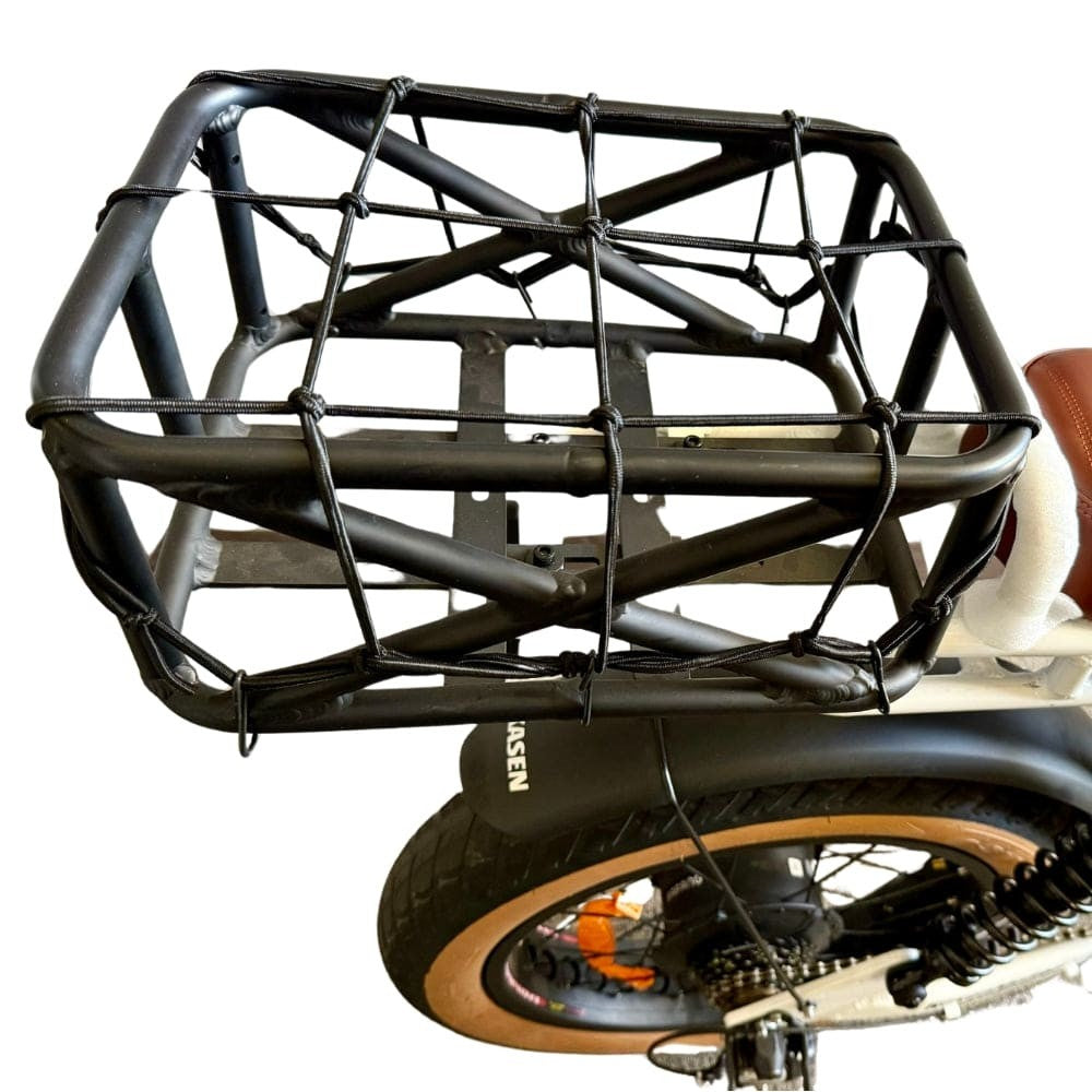Heavy-Duty Motorcycle Cargo Bungee Net 12x12 Inches - 2 Pack