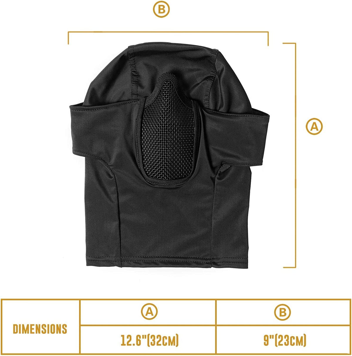 Breathable Mesh Tactical Face Mask for Airsoft, Hunting & Outdoor Sports