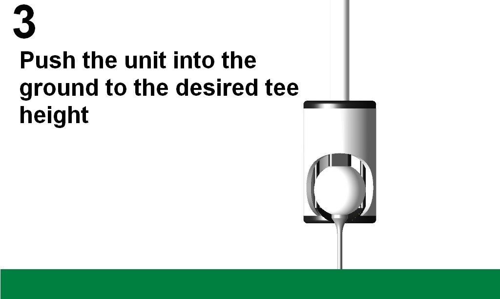 Golf Tee Height Device with Magnetic Probes – Perfect Tee Placement