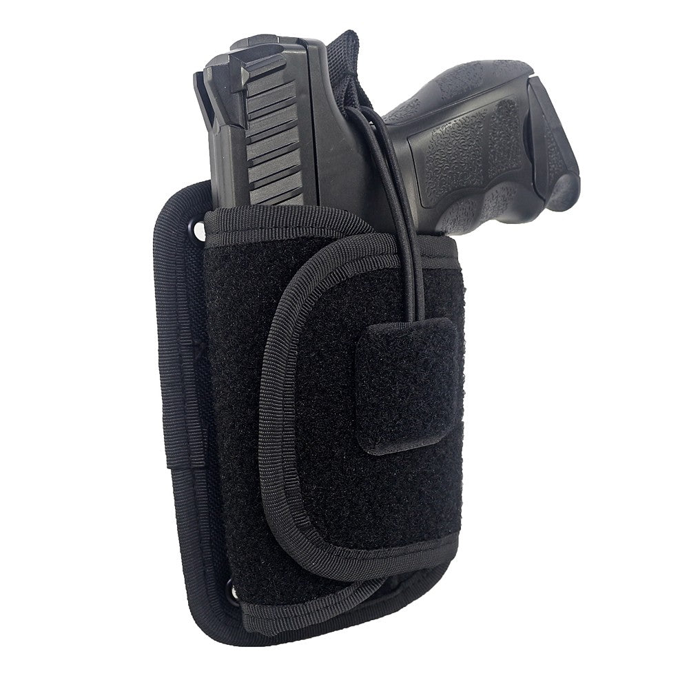 Universal Pistol Holster Handgun Panel Holder with Hook and Loop Fastener