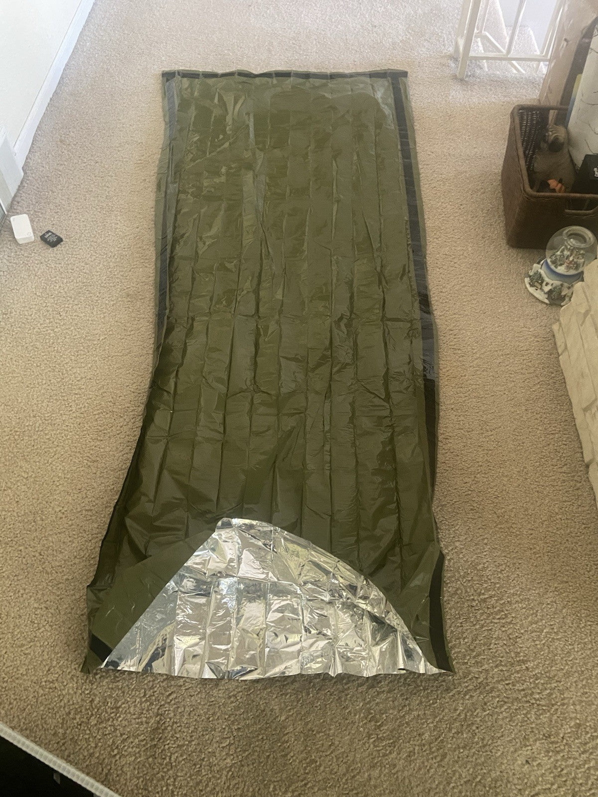 Emergency Thermal Sleeping Bag Waterproof Outdoor Survival Bivvy