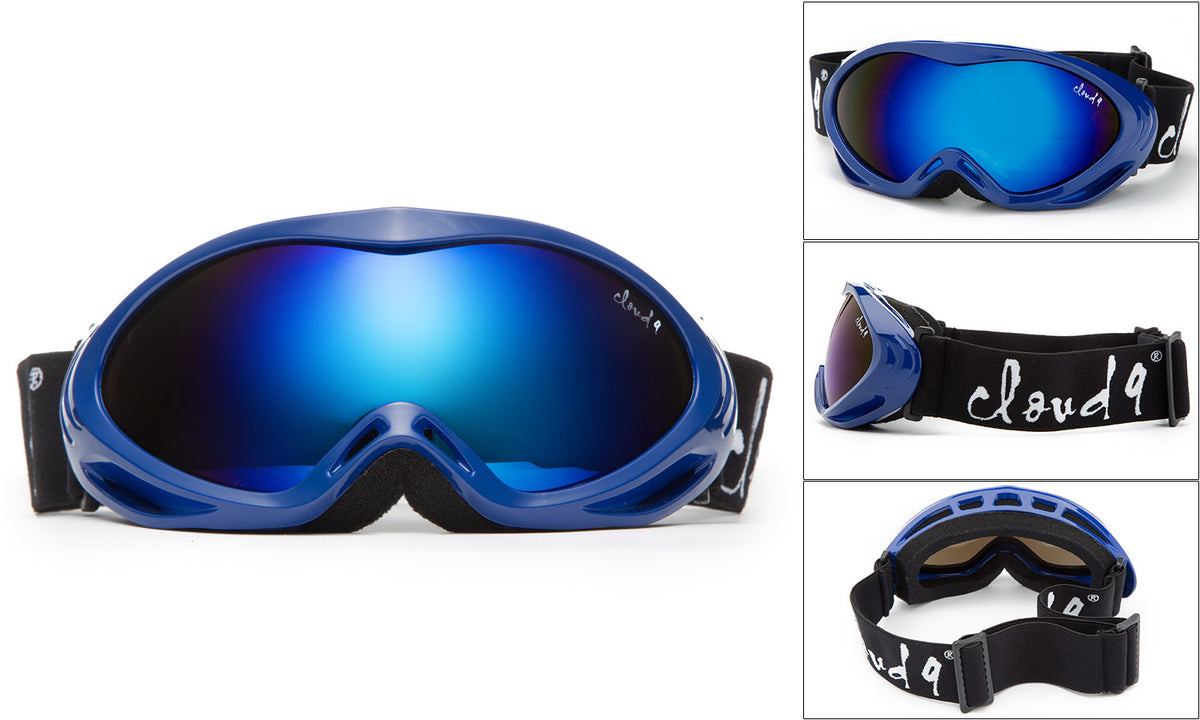 Kids Snow Ski Goggles Dual Lens Youth Ski Goggle with Pouch - Multiple Colors