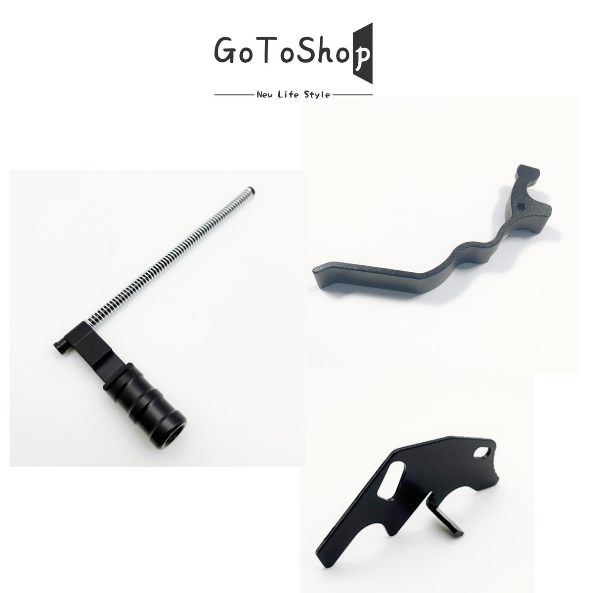 Ruger 10/22 Combo Kit with Extended Magazine Release & Bolt Handle - Black