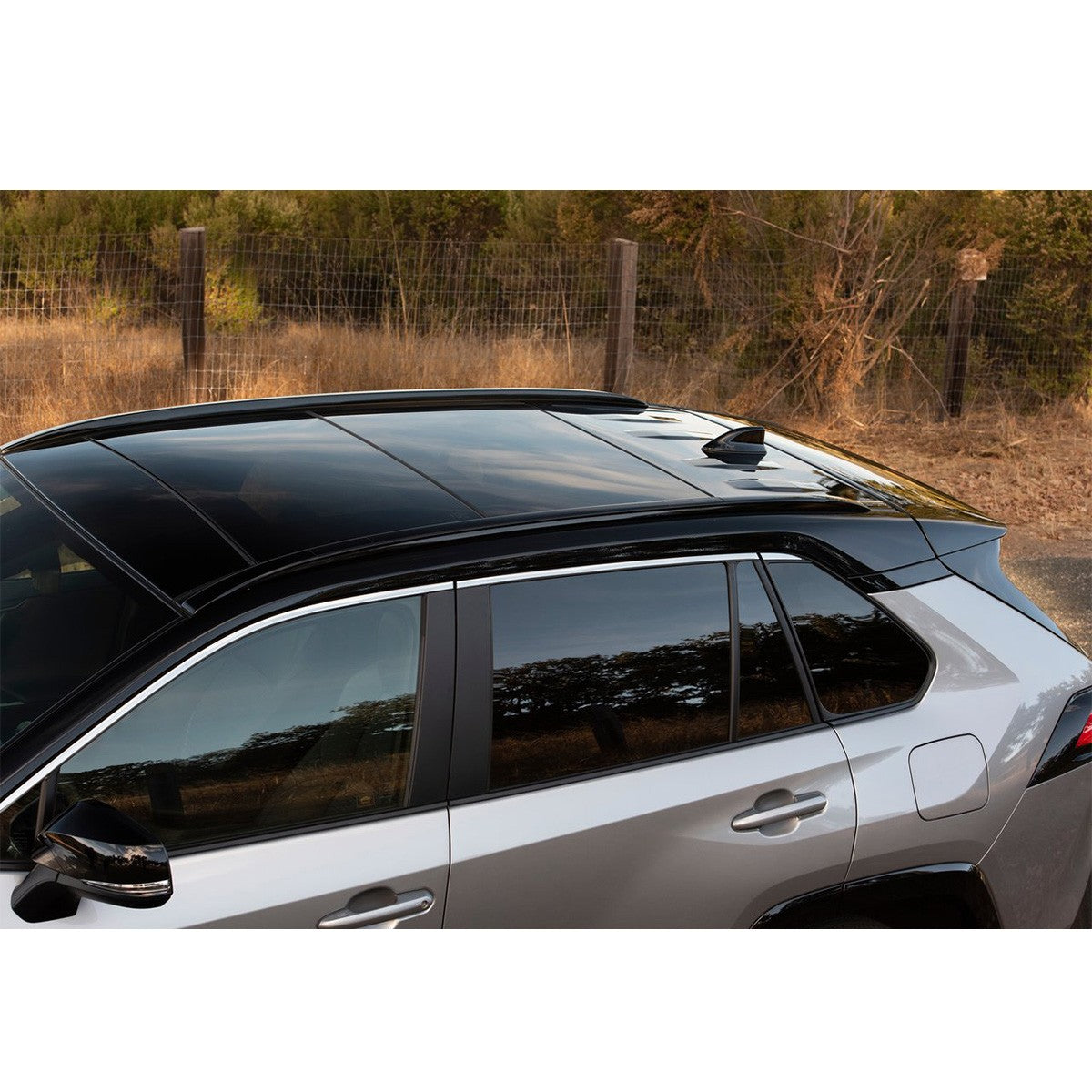Toyota RAV4 XA50 Roof Rack Rails Cover 2019-2024 - Luggage Center Guard