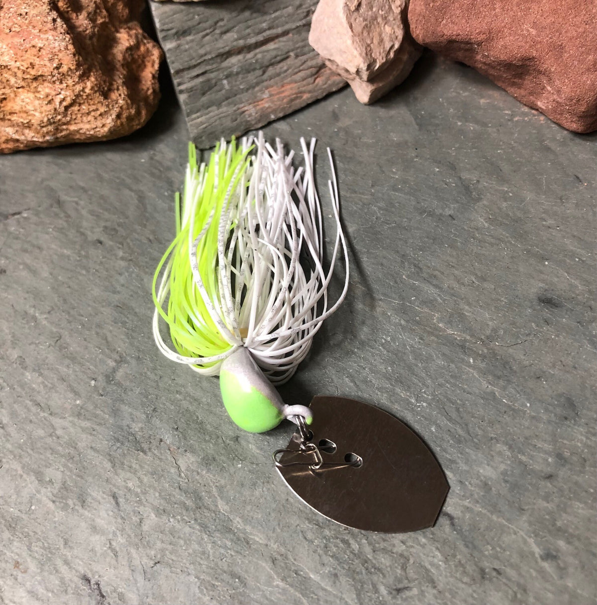 Custom Vibrating Bladed Jigs for Bass Fishing - Multiple Colors & Weights
