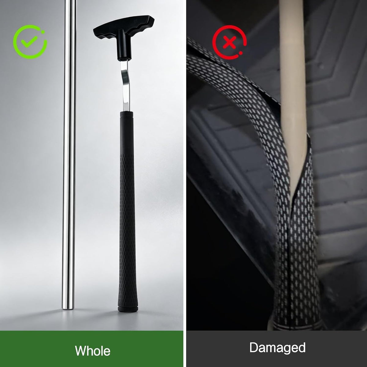 Golf Grip Removal Tool Set - High-Carbon Steel Regripping Kit for Clubs