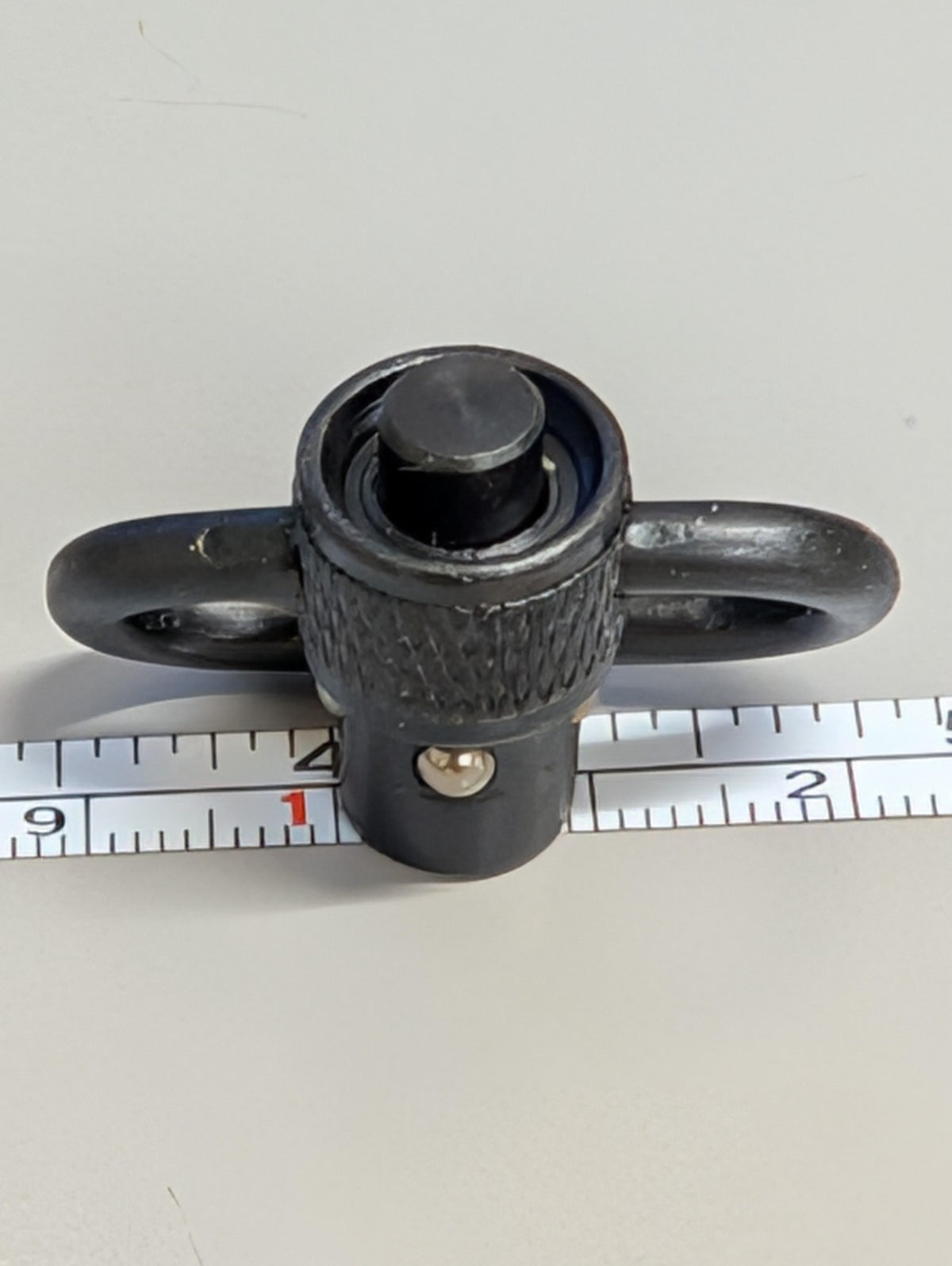 Quick Disconnect Sling Swivel with 1-Inch Loop Heavy Duty Steel