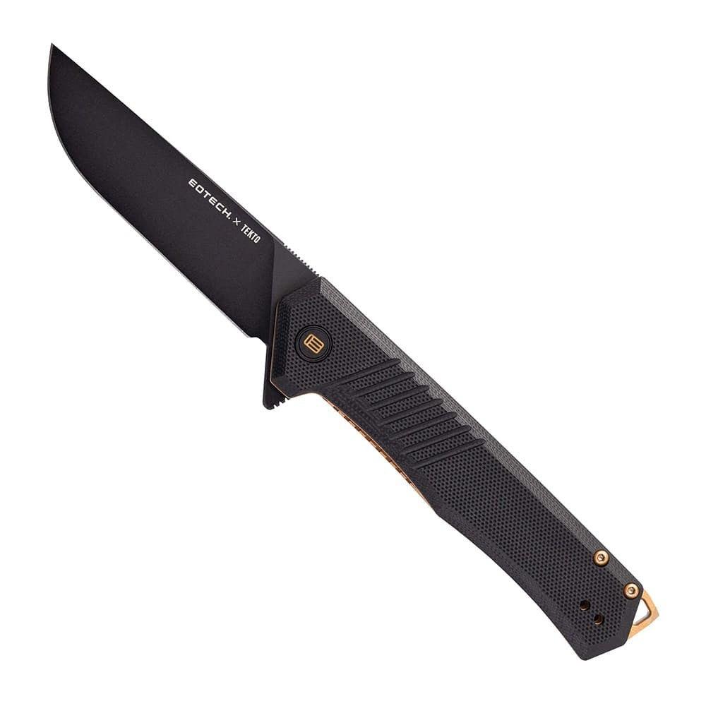 Tekto F1 Alpha EOTech Edition Folding Knife Black D2 Steel