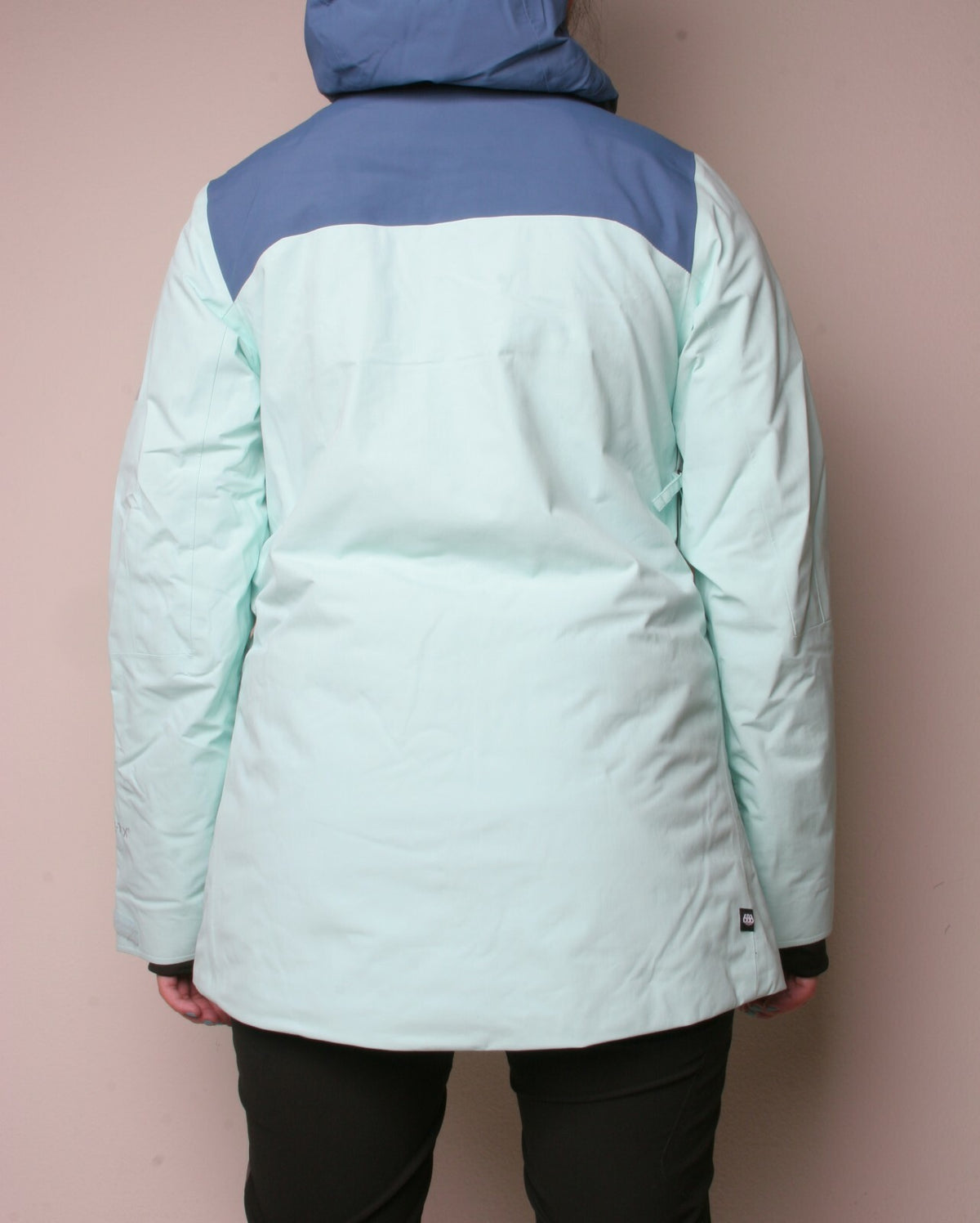 Women Glacier Gore-Tex Snowboard Jacket Seaglass Insulated Ski Coat