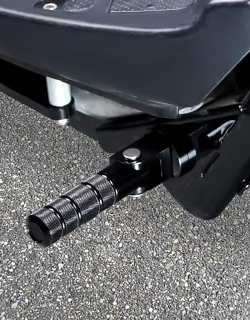 Rear Passenger Foot Pegs for Ruckus Zoomer NPS50 2003-2024 Aluminum Foldable Bike Accessories