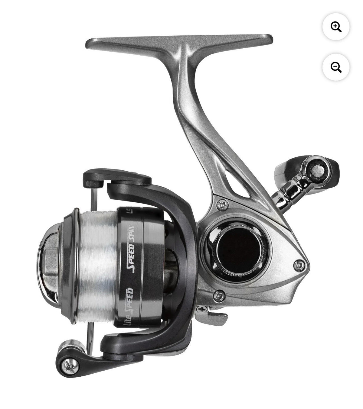Lightweight Spinning Fishing Reel - Lew’s Lite Speed L575C LS75 Aluminum Graphite