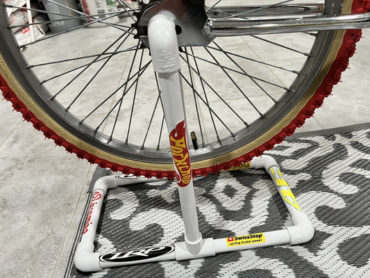 PVC Bicycle Stand for BMX Bikes – DIY Home Made Bike Storage