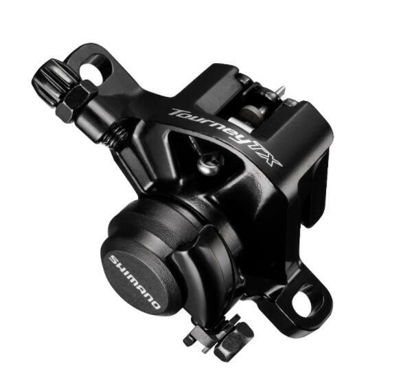 Mechanical Disc Brake Caliper for Bikes - Shimano TX BR-TX805 Black