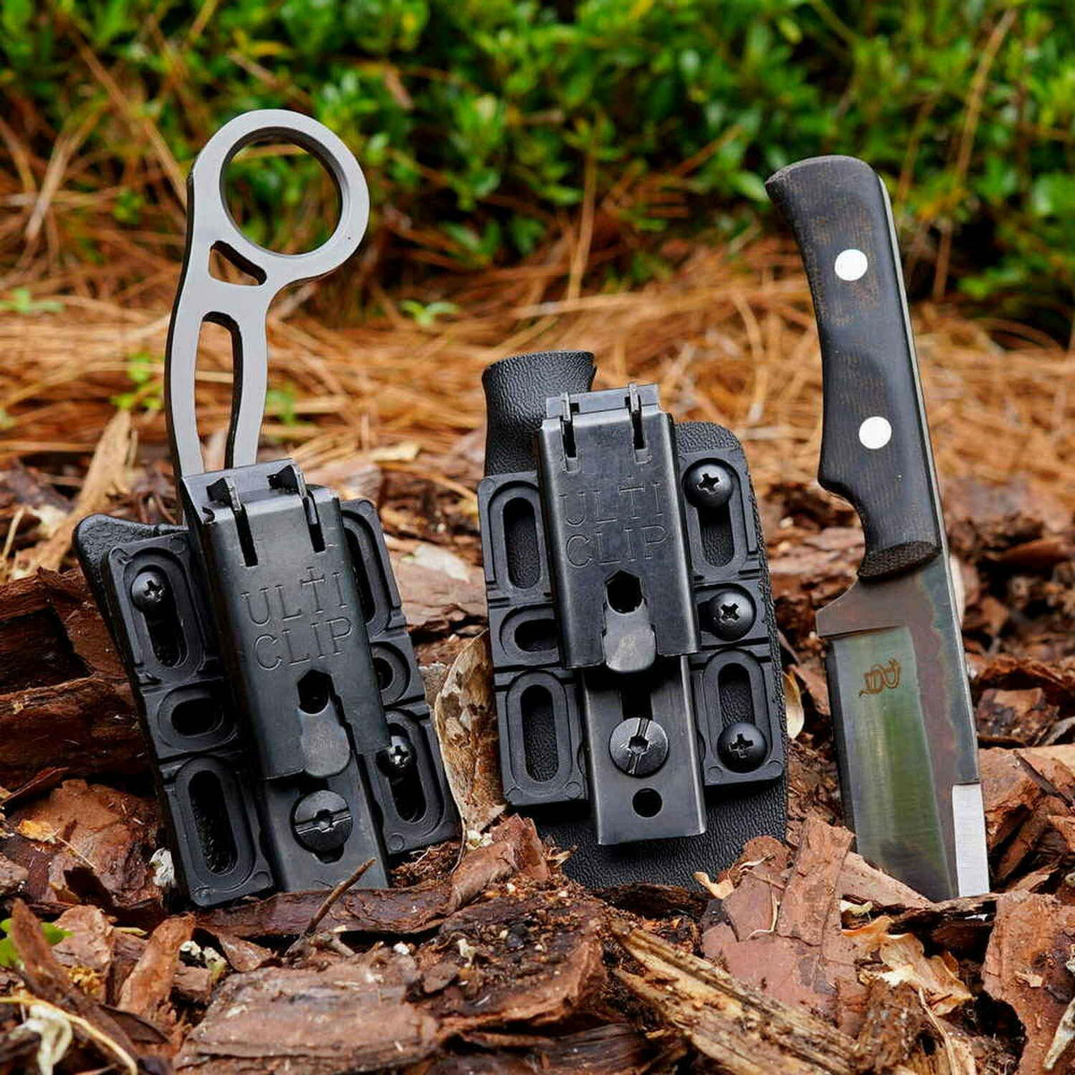 Ulticlip XL Multi-Tool Holster Clip for 1.5-Inch Belts – Locking Steel Belt Loop