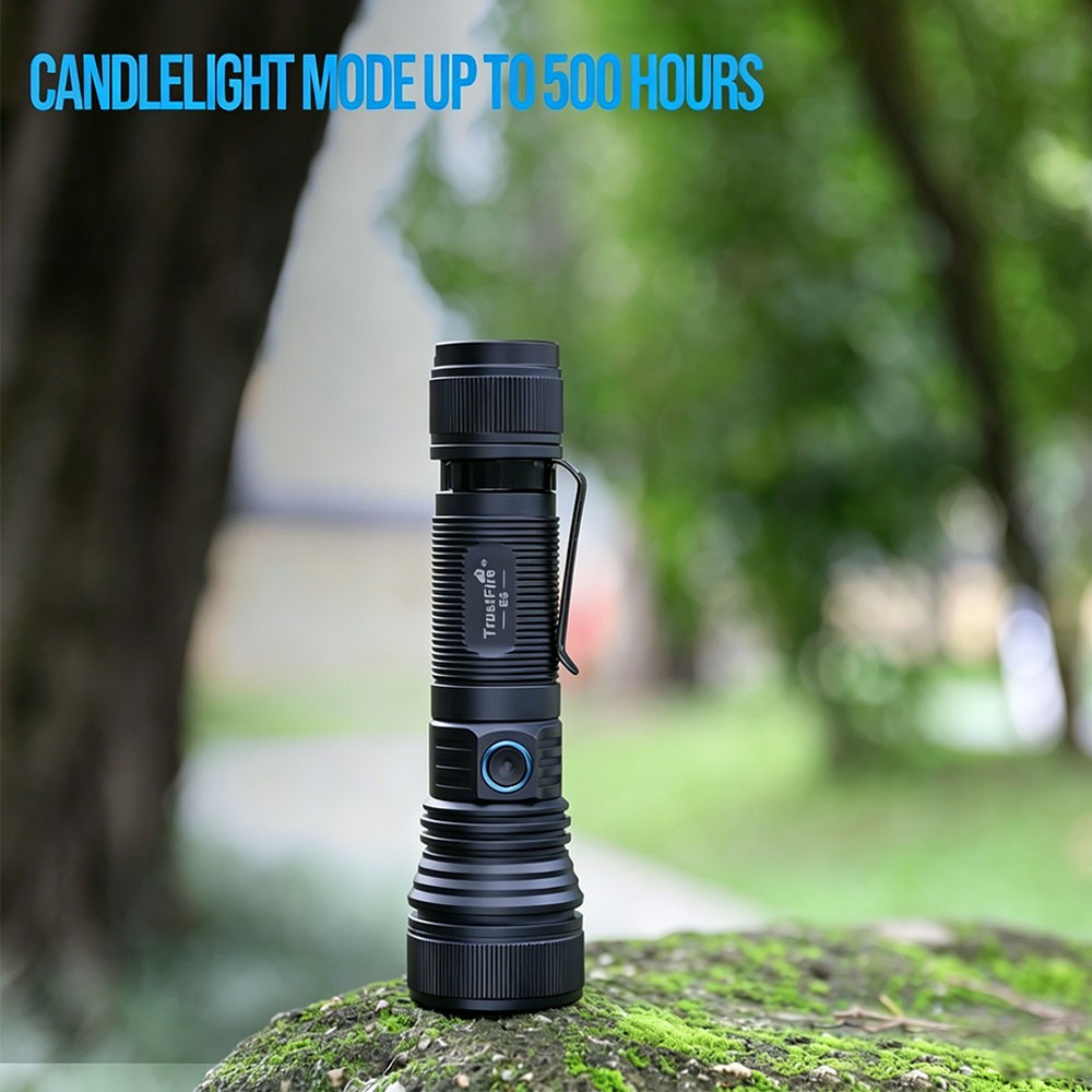 Rechargeable LED Torch with Zoom, 1500 Lumens, 550M Range, Magnet, Compact