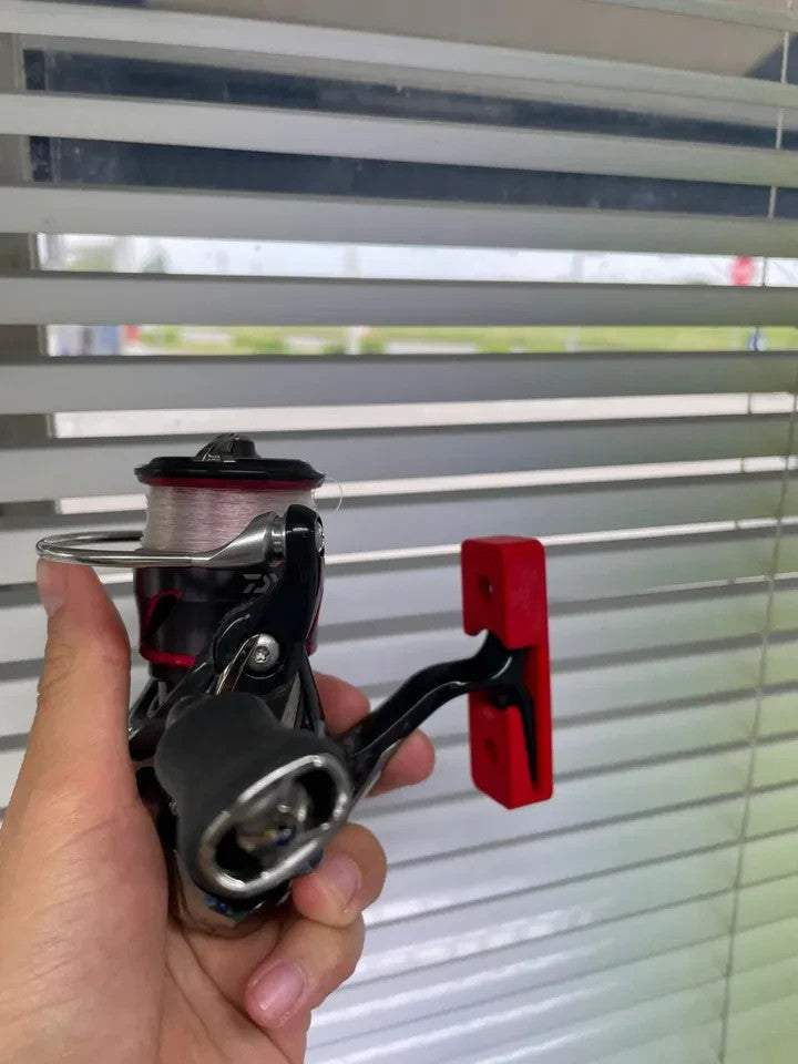 Fishing Reel Wall Mount Rack for Spinning Reels - 2.5L to 7K Series, 5 Pack