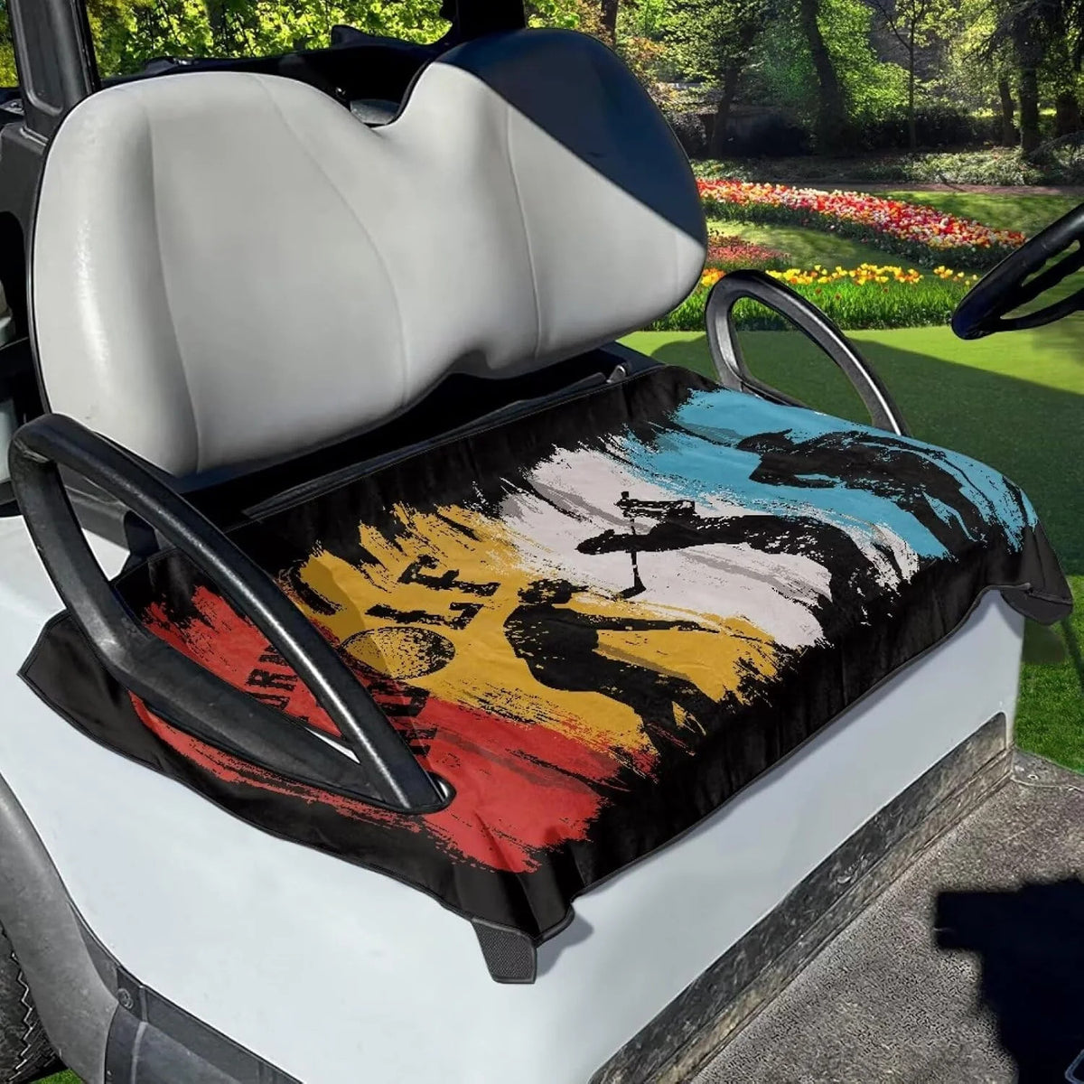 Golf Cart Seat Towel Blanket Fits EZGO Yamaha Club Car 51x32 Inches