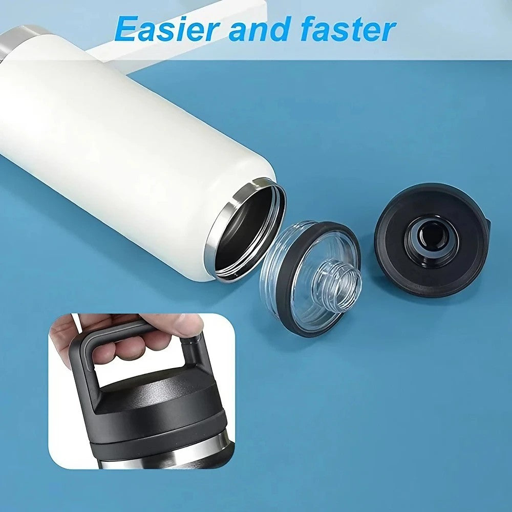 Universal Replacement Screw Top Lid for YETI Rambler Water Bottles