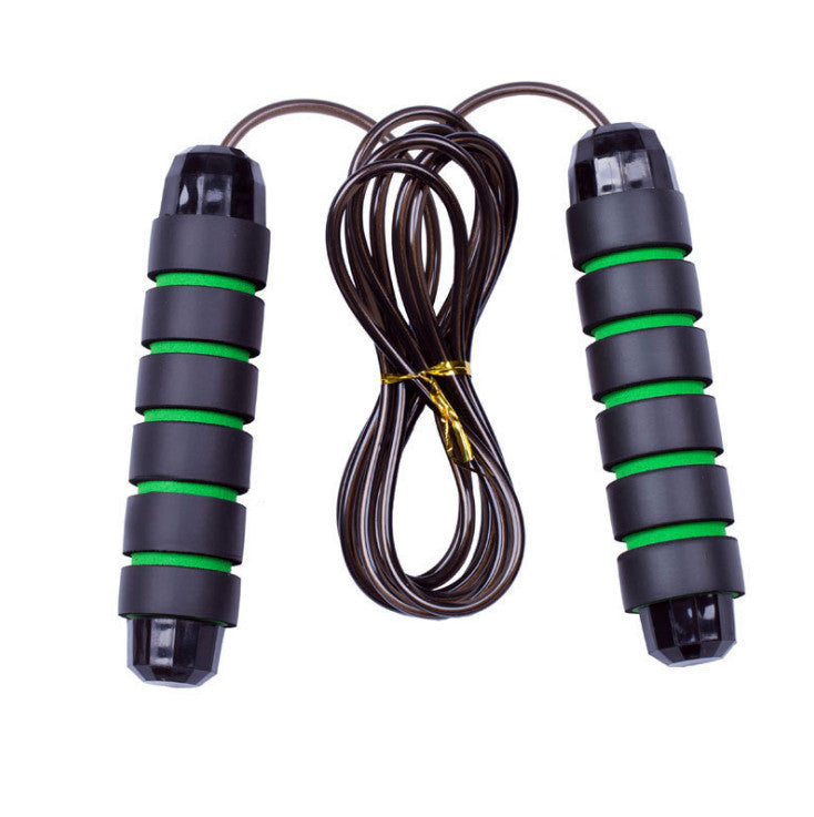 Tangle-Free Adjustable Steel Handle Jump Rope for Cardio Workout Gym