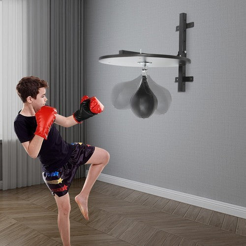 Heavy Duty Speed Bag Platform with Punching Ball for Boxing Training