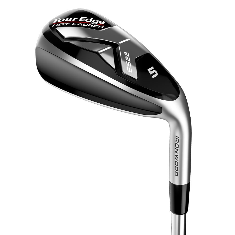 Left Handed Golf Iron - Tour Edge Hot Launch E522 4 Iron-Wood, Easy Launch & Forgiveness