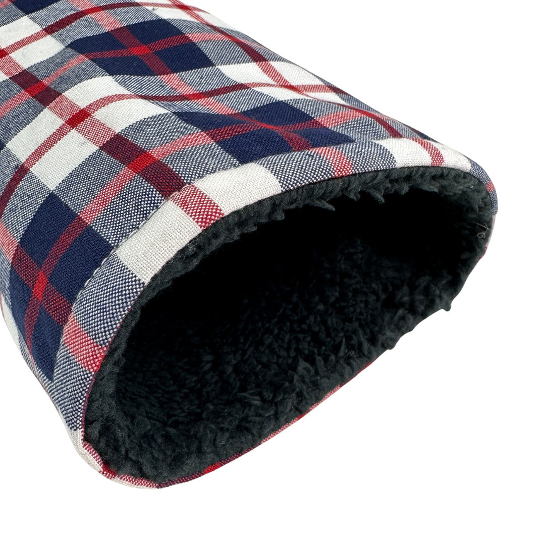 Golf Driver Headcover Scottish Tartan Plaid Fits All Drivers White Navy Red
