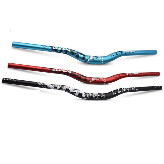 Aluminum Riser Handlebar for Mountain Bikes 31.8mm Diameter - Multiple Lengths & Colors