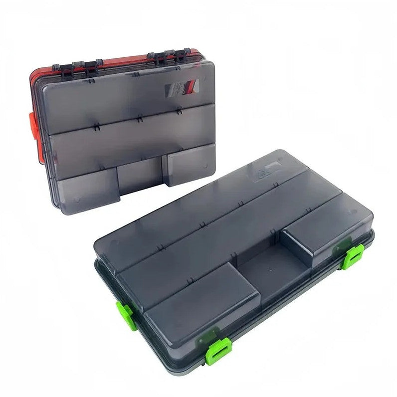 Large Capacity Fishing Tackle Box Organizer for Hooks Lures and Bait Storage