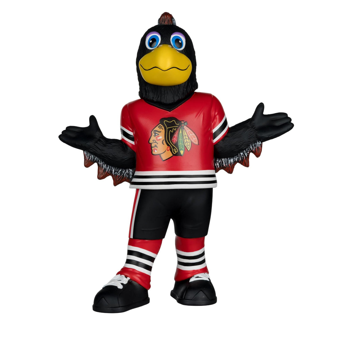 NHL 8in Mascot Figure - McFarlane SportsPicks Tommy Hawk Chicago Blackhawks