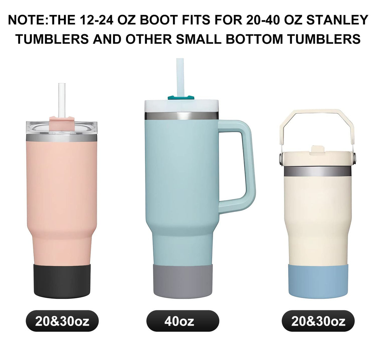 Silicone Protective Boot for 32-40oz Hydroflask Water Bottles - Agave