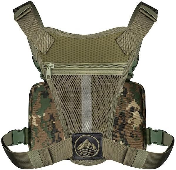 Tactical Chest Rig for Men and Women - Versatile Green Camouflage Pack
