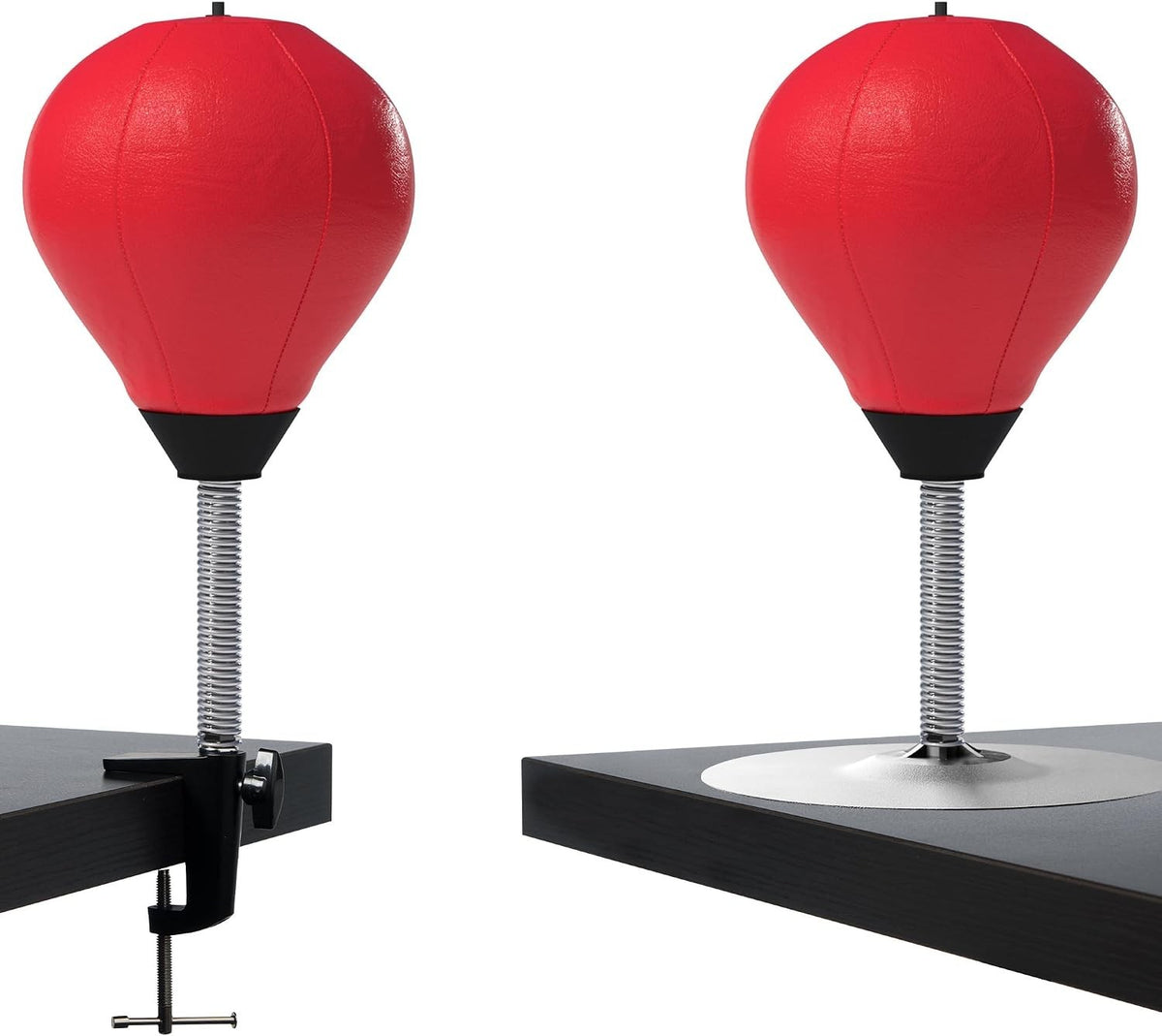 Stress Relief Desktop Punching Bag with Clamp - Office Toy & Stress Reducer