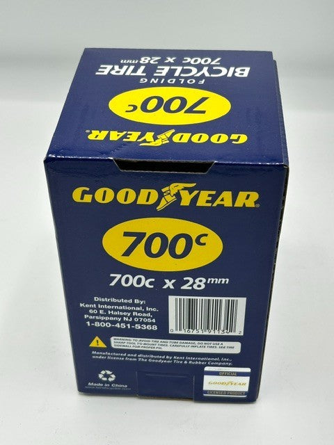 Goodyear 700x28c Hybrid Gravel Bike Folding Tire Pair - Durable, Versatile