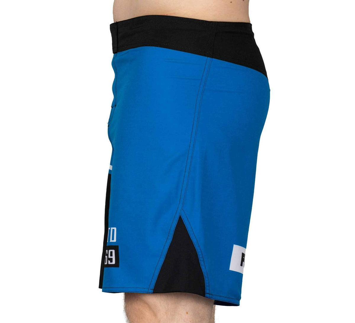Grappling Fight Shorts for MMA & BJJ - Blue, Unisex, No-Gi Competition Gear