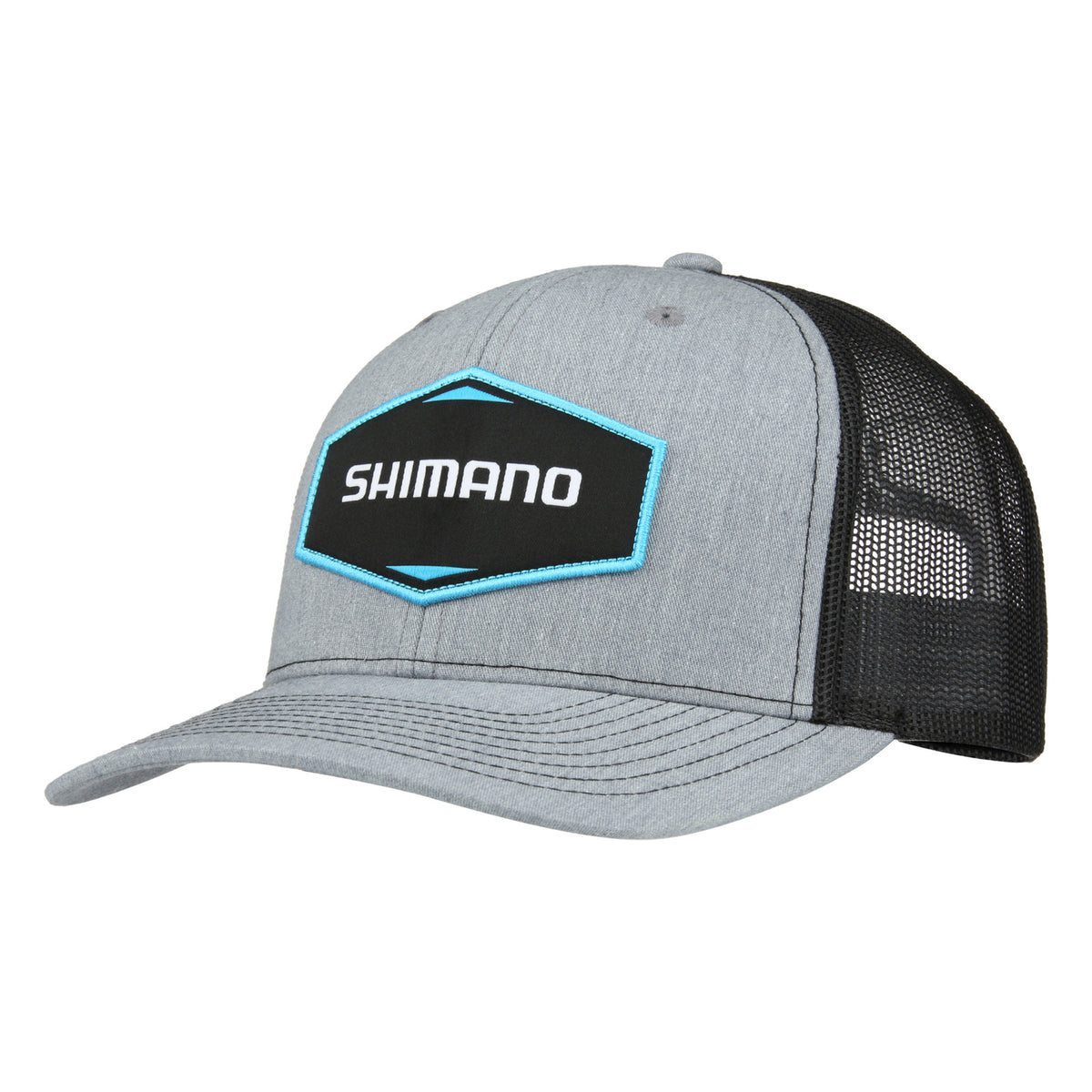 Shimano Trucker Cap - Charcoal Black One Size Adjustable Hat