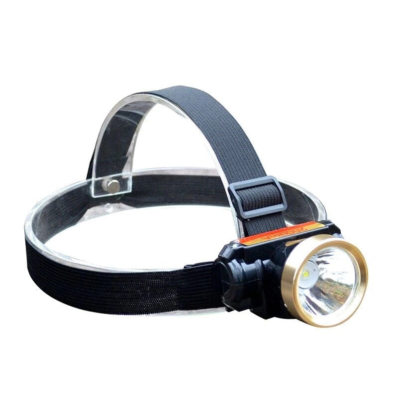 Rechargeable Waterproof LED Headlamp with 18650 Battery and Charger for Outdoor Activities